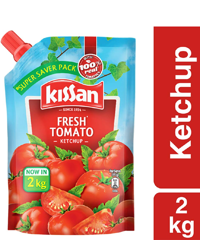 Kissan Fresh Tomato Ketchup, 2 kg
