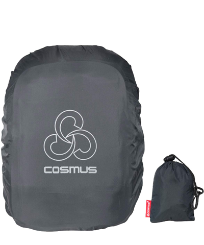 Cosmus Grey Rain & Dust Cover with Pouch for 50 Ltrs Laptop Bags and Backpacks