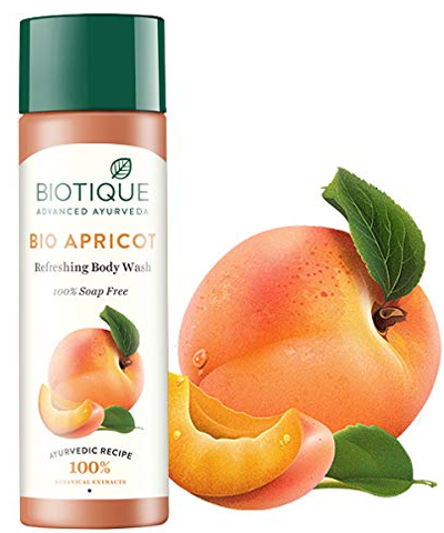 Biotique Bio Apricot Refreshing Body Wash, 190ml