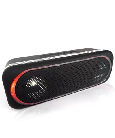 FPX Sonicster Wireless Portable Bluetooth Lightweight Speaker with RGB Lights, Heavy Bass, built in mic and 5 hrs Playtime 6 W Bluetooth Speaker  (Black, 5.1 Channel)