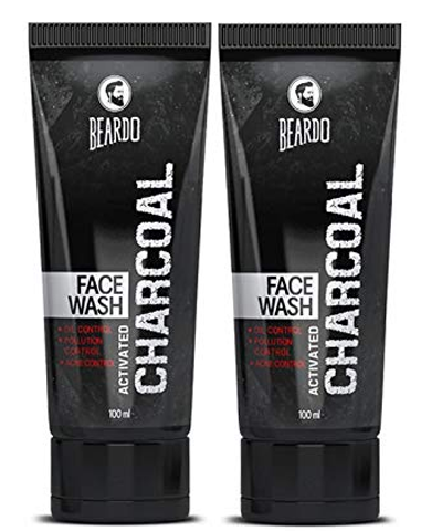 Beardo Activated Charcoal ACNE and Oil Control Face Wash, 100ml | Made in India