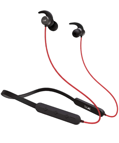 boAt Rockerz 255 Pro in-Ear Bluetooth Neckband Earphone with Mic(Raging Red)