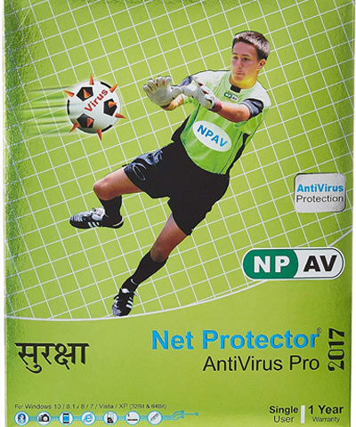 NPAV Net Protector Anti-Virus Pro Latest Version - 1 PC, 1 Year