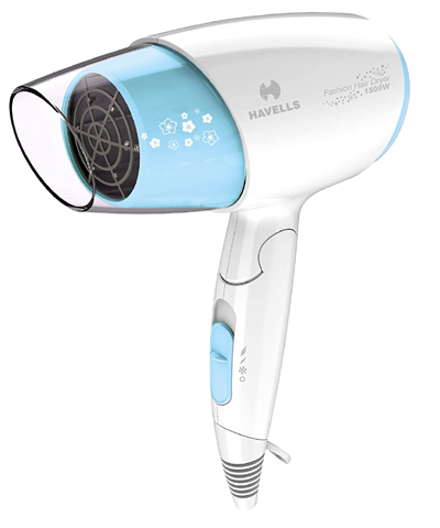 Havells HD3201 1500W 3 Heat (Hot/Cool/Warm) Settings Hair Dryer with Ionic Air Flow for smooth shiny hair