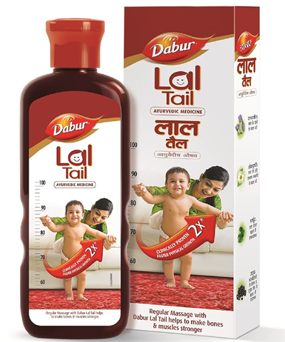 Dabur Lal Tail : Ayurvedic Baby Oil|Clinically Tested 2x Faster Physical Growth