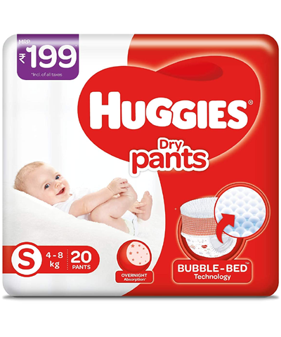 Huggies Dry Pants, Small Size Diapers, 20 count